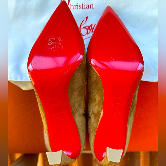 NWT CHRISTIAN LOUBOUTIN SUEDE BOOTY - Picture 10 of 10